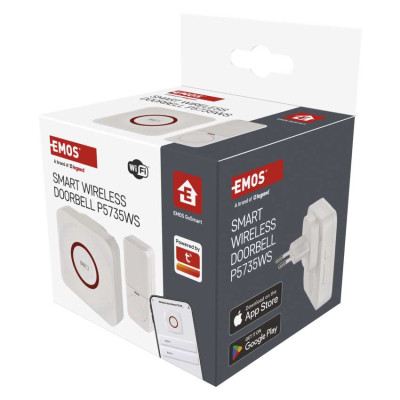 Дверной звонок EMOS беспроводной EMOS P5735WS WiFi (P5735WS) Винница - изображение 7