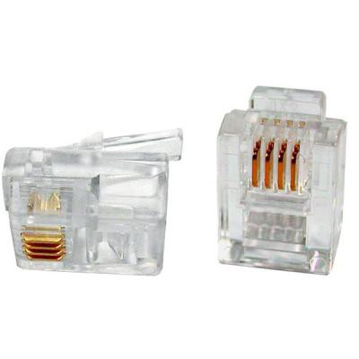 Коннектор Patron RJ11 6P4C * 40 (CON-RJ-11-6P4C-40) Винница - изображение 1