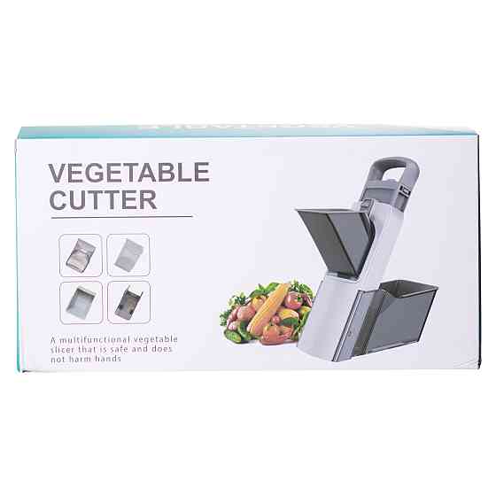 Універсальна ручна овочерезка з контейнером 19×12.5 см Київ