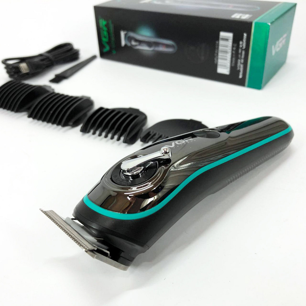 Електромашинка для волосся VGR, Машинка для стрижки на акумуляторі Машинка стрижки від акб VN-53 Львів - фото 4