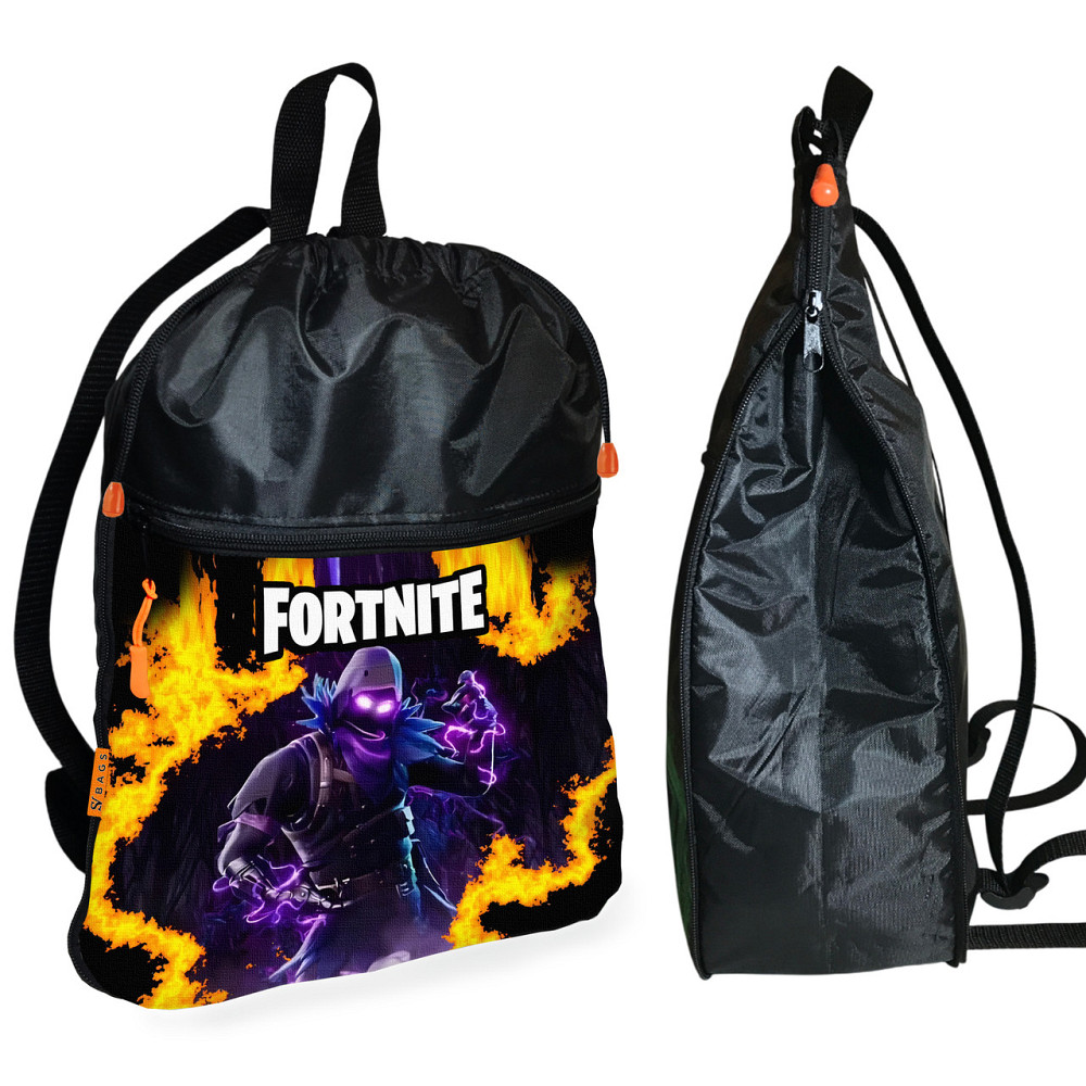 Рюкзак-мішок для школи Fortnite дитяча сумка для взуття та спортивного одягу (01458) Київ - фото 1