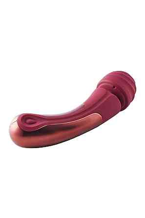 Вібратор мікрофон Dream Toys Dinky Curved Wand Jacky O бордовий Sex Aura Київ