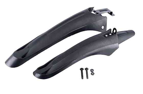 Крылья велосипедные (MTB) (тюнинг) (пластик, черные BOX) Мукачево