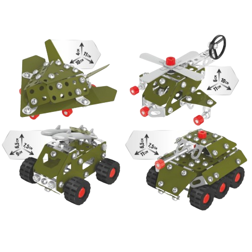 Іграшка Конструктор металевий Технок 9512 Житомир