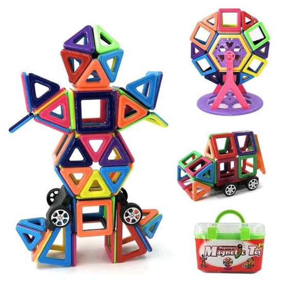 Дитячий магнітний 3D-конструктор 108 деталей G081 Вінниця