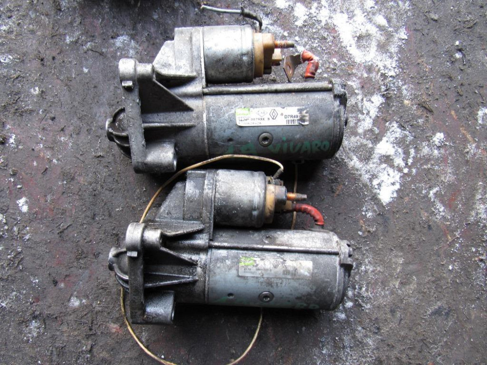 Стартер Renault Trafic 1.9 dci 2001-2006 (7700116260C) Ковель - фото 1