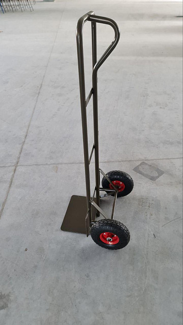 Тележка грузовая для склада Хаки Тележка для баллонов Тележка для холодильников Тележка двухколесная Белая Церковь - изображение 7