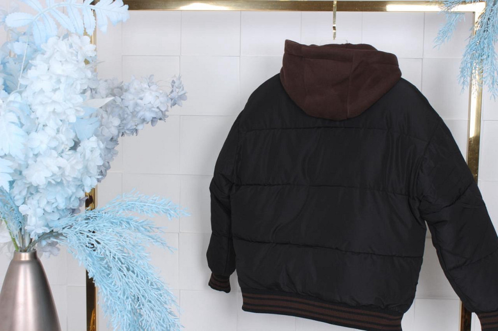 Детская куртка еврозима на мальчика подростка под резинку 170 Николаев - изображение 3