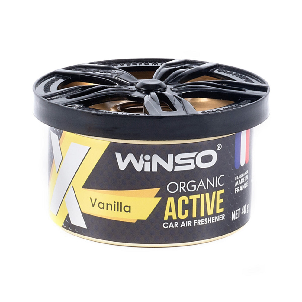 Ароматизатор Winso X Active Organic Vanilla, 40г Киев - изображение 1
