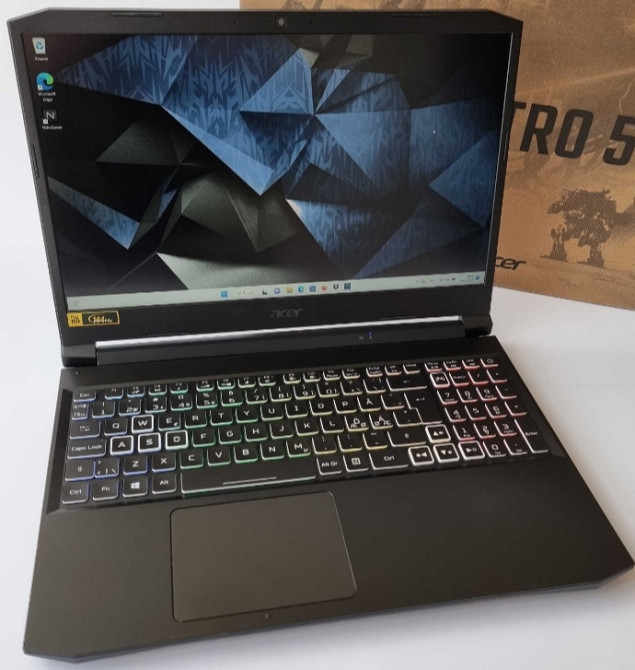 Ноутбук: ASER Nitro 5 R7 5800H/RTX 308016Gb/SSD 512gb+1TV/14Hz. Київ - фото 1