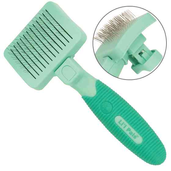 Safari Li`l Pals Self-Cleaning Slicker САФАРІ ЛІТТЛ ПЕЛС СЛІКЕР пуходерка з самоочищенням для цуценят та собак малих порід Київ
