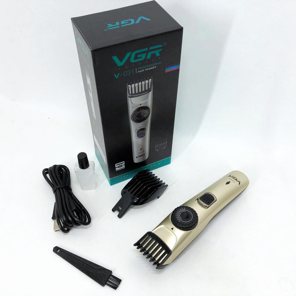 Электрическая аккумуляторная машинка для стрижки VGR, Хороший беспроводной триммер NJ-55 Киев - изображение 14