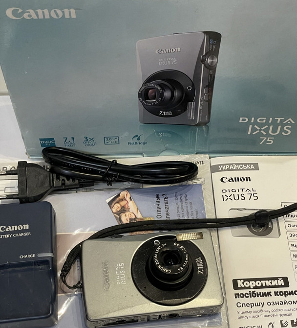 Фотоапарат Canon IXUS 75. Київ - фото 6