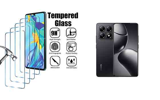 Захисне скло ArmorGlass для Xiaomi 14T, Xiaomi 14T Pro – стійке до подряпин та ударів Київ
