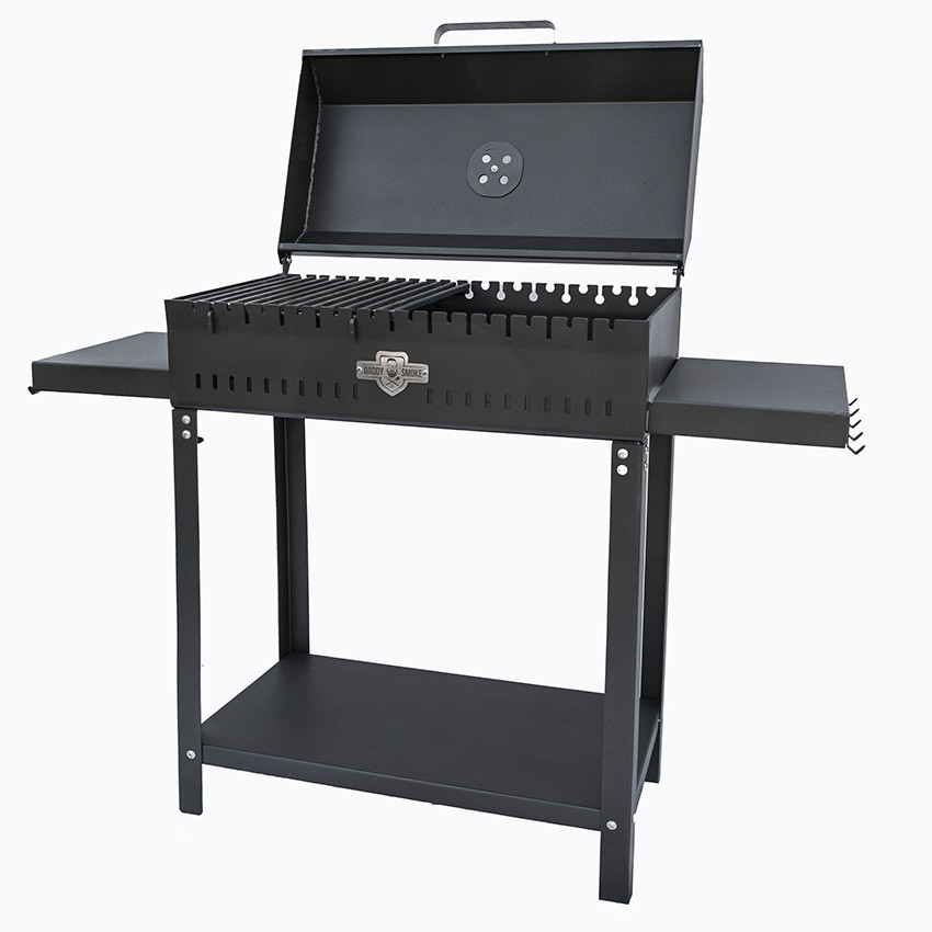 Мангал-барбекю Daddy Smoke из стали 5 мм на 12 шампуров Киев - изображение 2