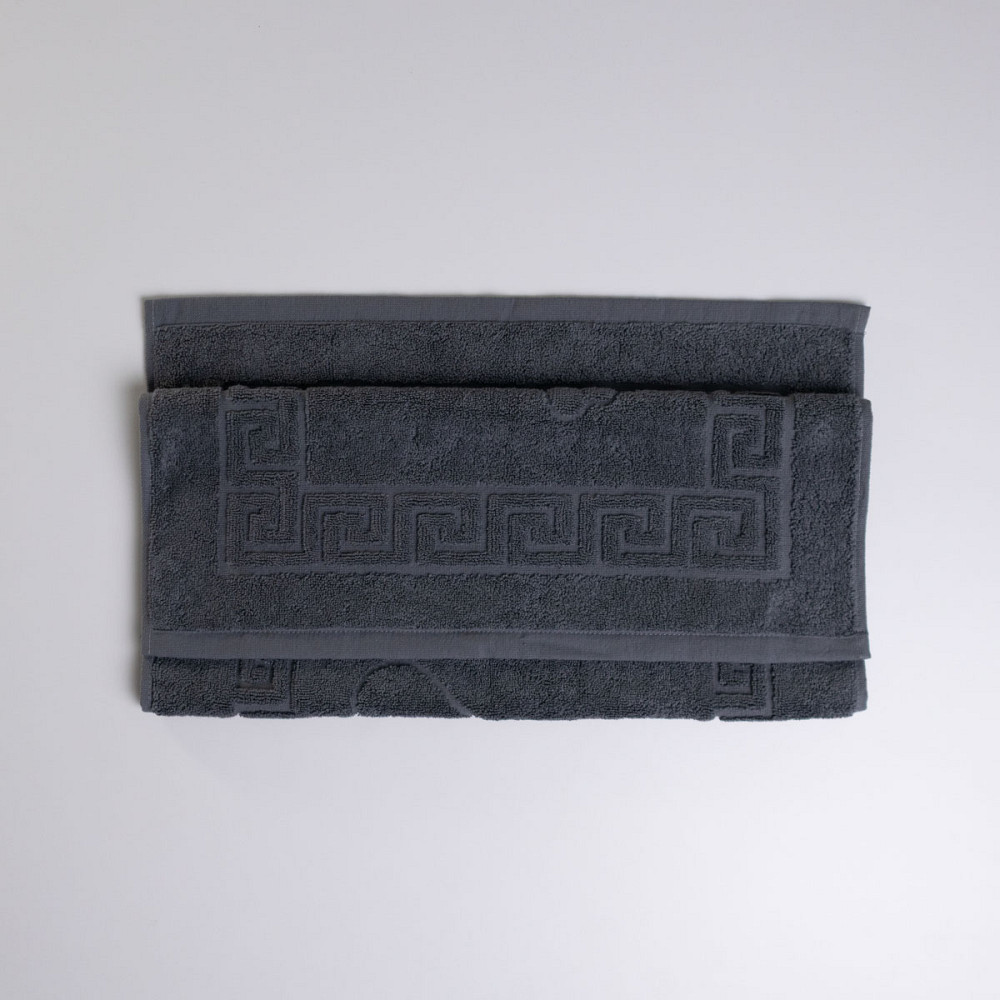 Махровое полотенце для ног GM Textile 50х70см 600г/м2 (Серый) Сумы - изображение 8