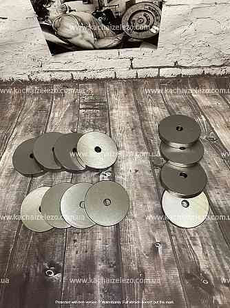 Диски 2, 3, 4, 5, 10 кг на гриф 25 мм Гантели, гири, штанги и диски металлические Киев