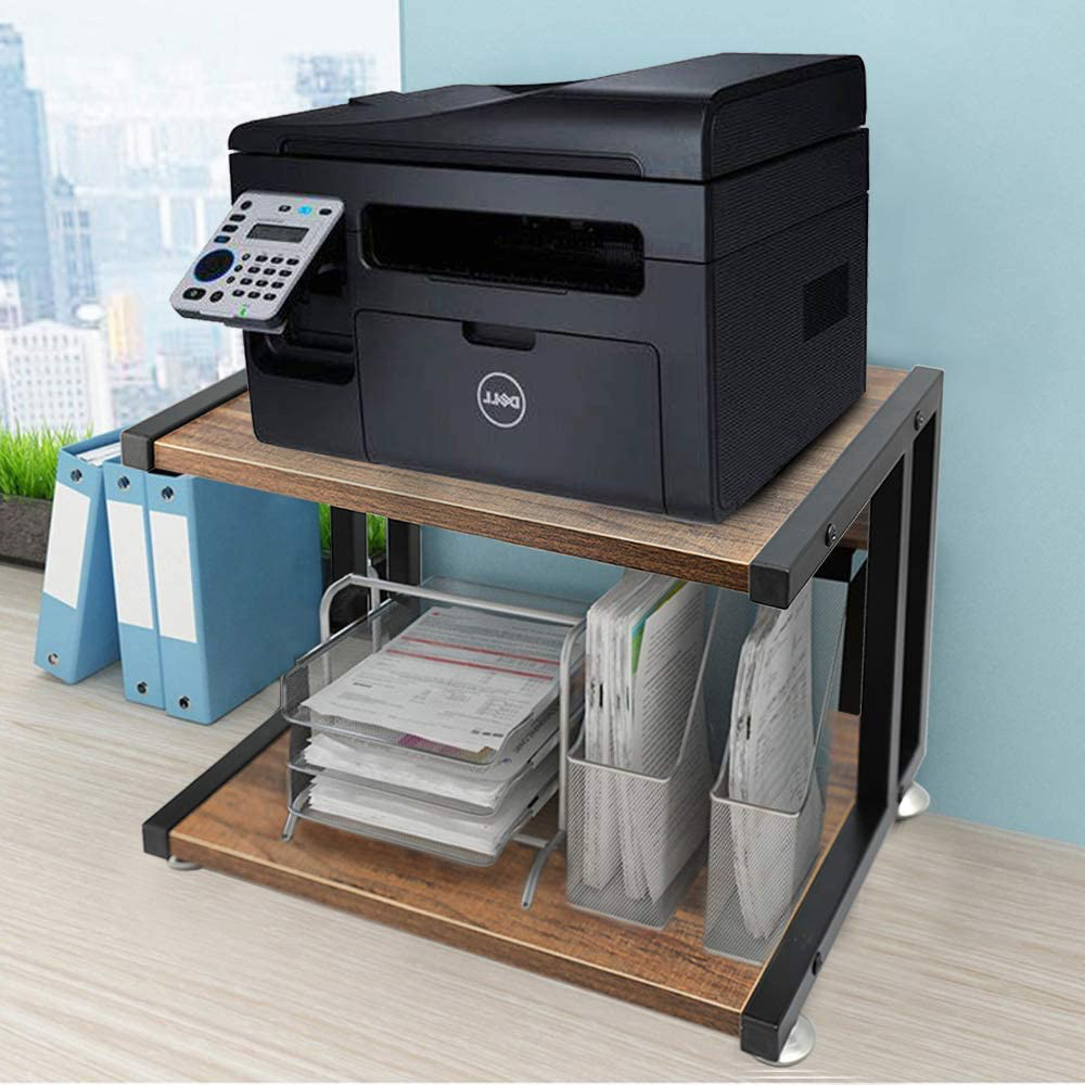 Настільна полиця для принтера "Бансай" венге-капучино Миколаїв - фото 1