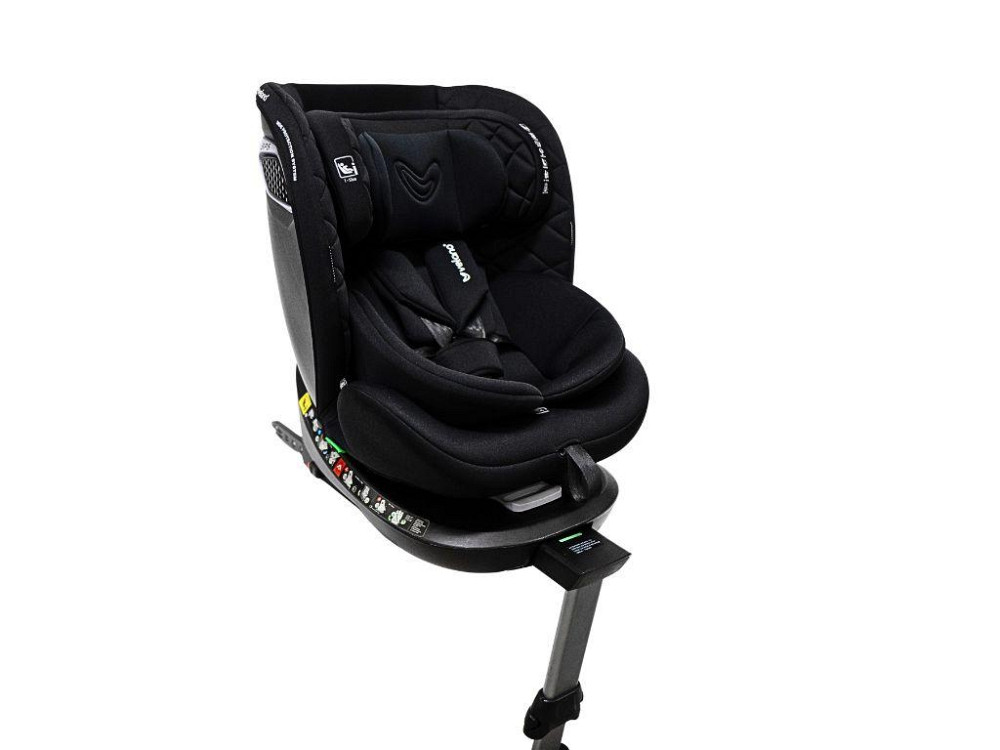 Автокресло VELANO Vento 360° i-Size 40–150 см, ISOFIX + опорная нога, black Киев - изображение 2