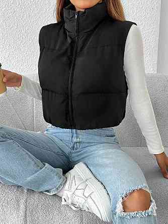 Женская трендовая жилетка плащевка Канада + синтепон 200 Одесса