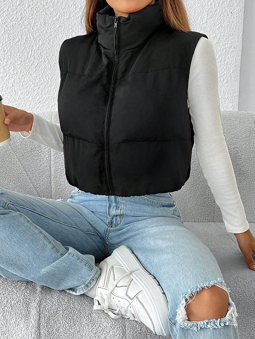 Женская трендовая жилетка плащевка Канада + синтепон 200 Одесса - изображение 5