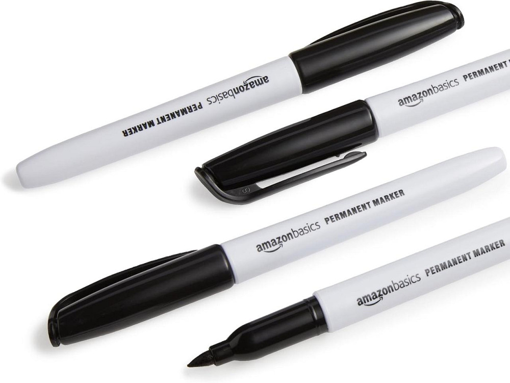 Маркері перманентные Amazon Basics 24 шт набор цветных быстросохнущих водостойких тонких Киев - изображение 6