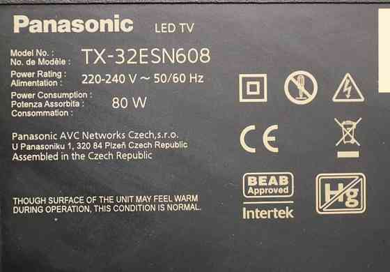 Телевізор Panasonic TX — 32ESN608 32" Дюйма. Київ