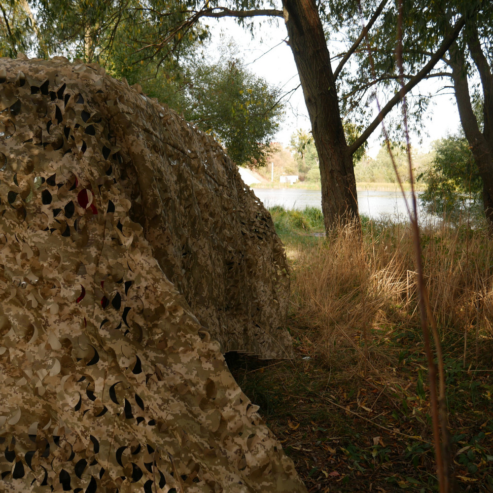 Маскувальна сітка Militex Піксель 6х8м (площа 48 кв.м.) Київ - фото 8