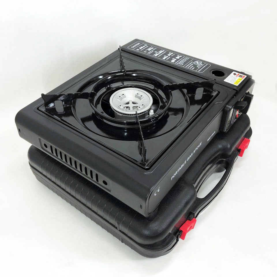 Портативна газова плита з балоном BK-167A, Туристична переносна плита, Вулична газова плитка RZ-26 Львів - фото 13