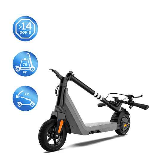 Електросамокат OKAI Zippy ES50С  8" 250W/500W, 5.2Ah, 20 km, 25 km/h, 10°, 13.5 kg (ES50C-B) Киев