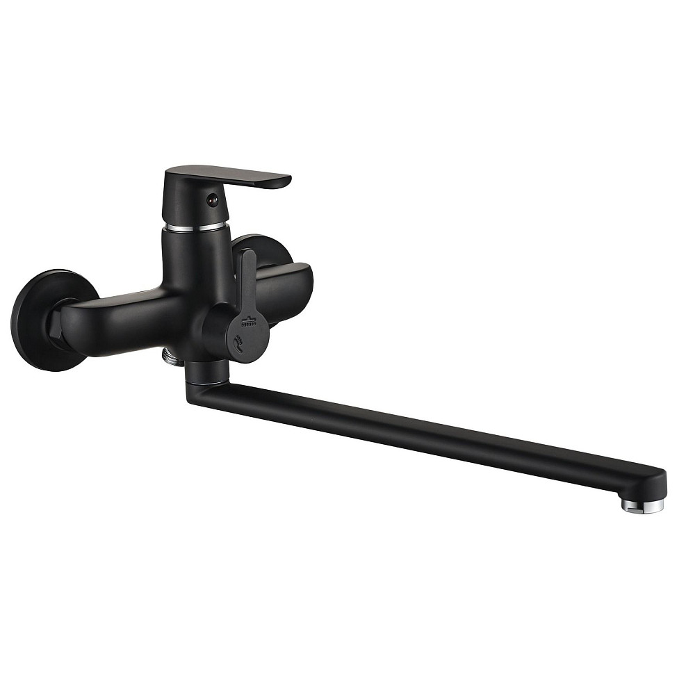 Змішувач для ванни Globus Lux Laguna GLA-0208-10-BB Тернопіль - фото 1
