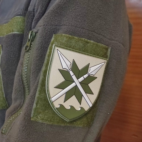 Патч / шеврон ЗСУ 56 окрема мотопіхотна бригада ОК Південь польовий об'ємний Запоріжжя