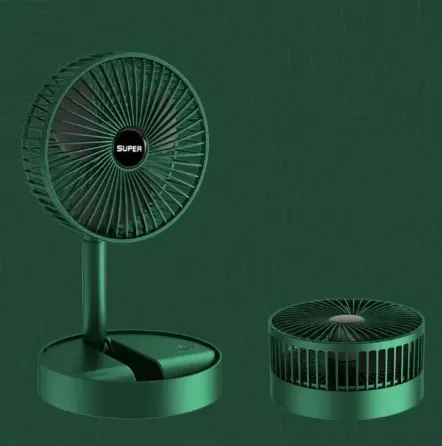 Портативный мини вентилятор для дома Telescopic Folding Fan Складной настольный вентилятор с USB зарядкой Коломия