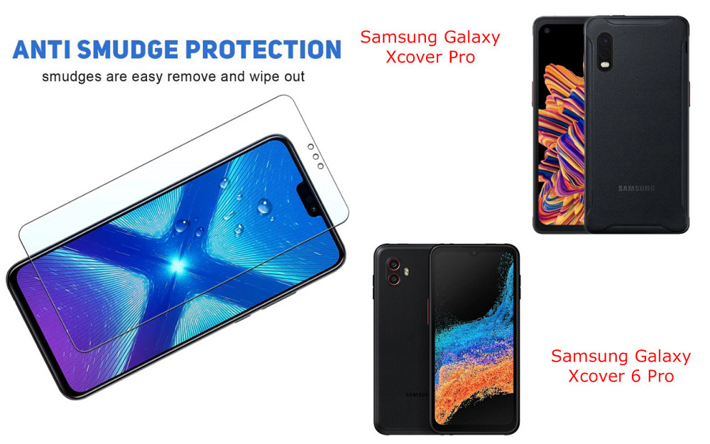 Защитное стекло NeoGlass для Samsung Galaxy Xcover Pro, Xcover 6 Pro – ультрапрозрачное и устойчивое Киев - изображение 3