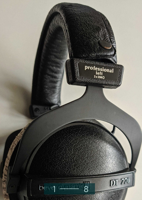 Наушники: Beyerdynamic DT770 Professional 2500 hm.студийные. Харьков - изображение 1
