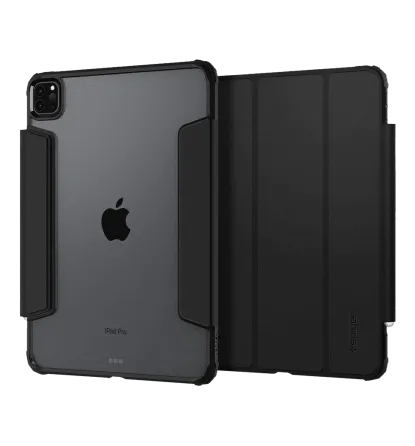 Фірмовий захисний чохол-книжка Spigen Ultra Hybrid Pro для Apple iPad Pro 12.9 Black Дніпро