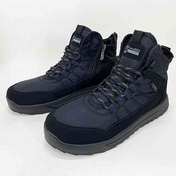 Мужская демисезонная обувь мужская термообувь 43р 28см Аккуратная зимняя обувь ZP-61 Львов