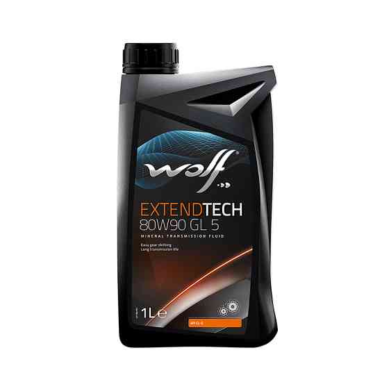 Трансмиссионное масло Wolf Extendtech 80W-90 GL5 1л Львов