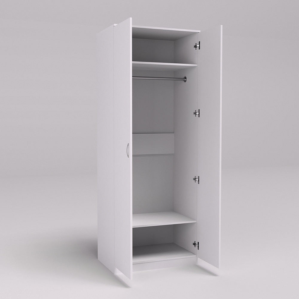 Шкаф офисный ОШ-1, Белый, 800/520/2100 Львов - изображение 2