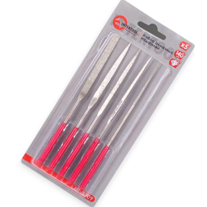 Набір алмазних надфілів 140мм, 5 шт Мукачево - фото 1