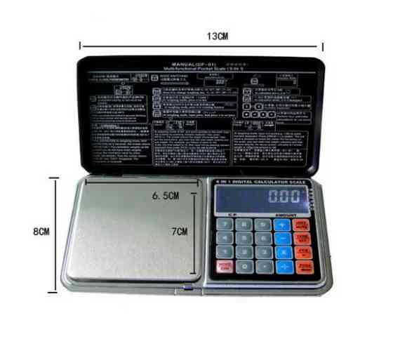 Ювелирные весы DP-01 1000г /0.1г (со встроенным калькулятором) Винница