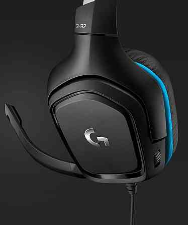 Гарнітура Logitech G432 Black (981-000770) чорний/синій Харьков