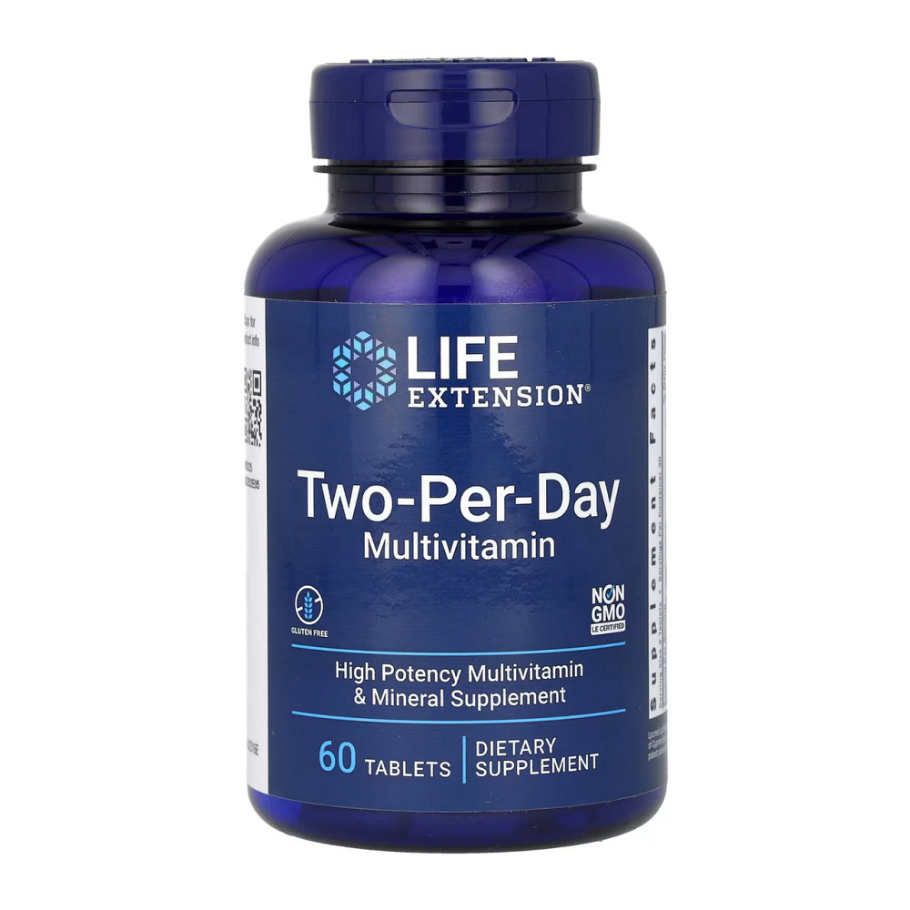 Мультивитамины дважды в день Life Extension Two-Per-Day Multivitamin - 60 tabs Киев - изображение 1