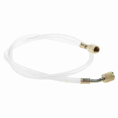 Заправочный шланг для фреона R410 R22, 0.9м, 1/4-1/4, прозрачный Вінниця