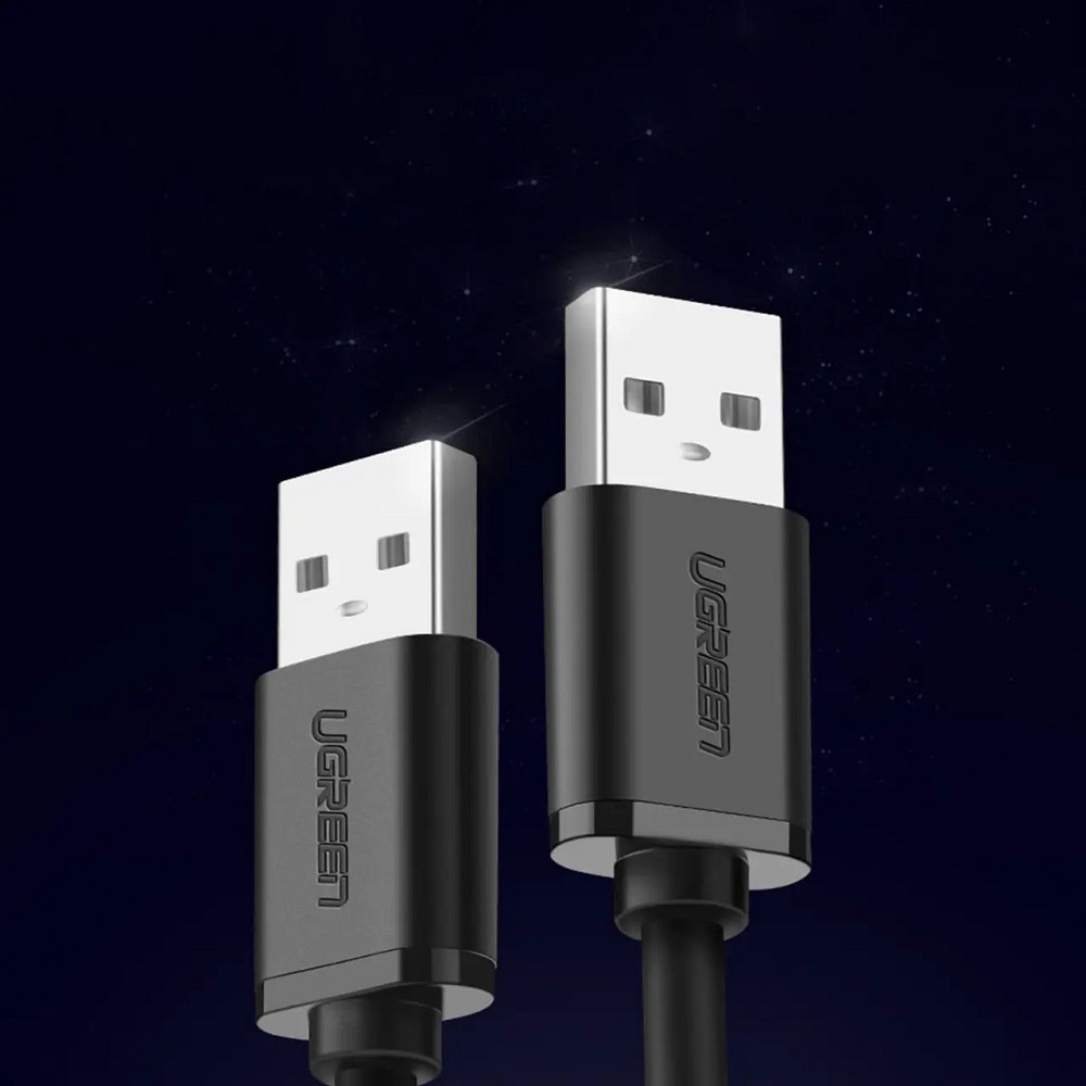 Кабель UGREEN USB 2.0 A Male to A Male Cable 1.5m (Black) Киев - изображение 4