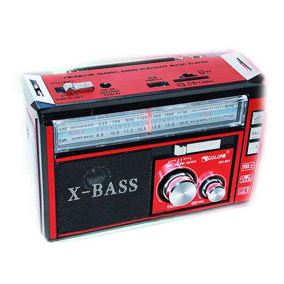 Радіоприймачі-GOLON-RX-381 USB+SD (36 шт./яский) Київ