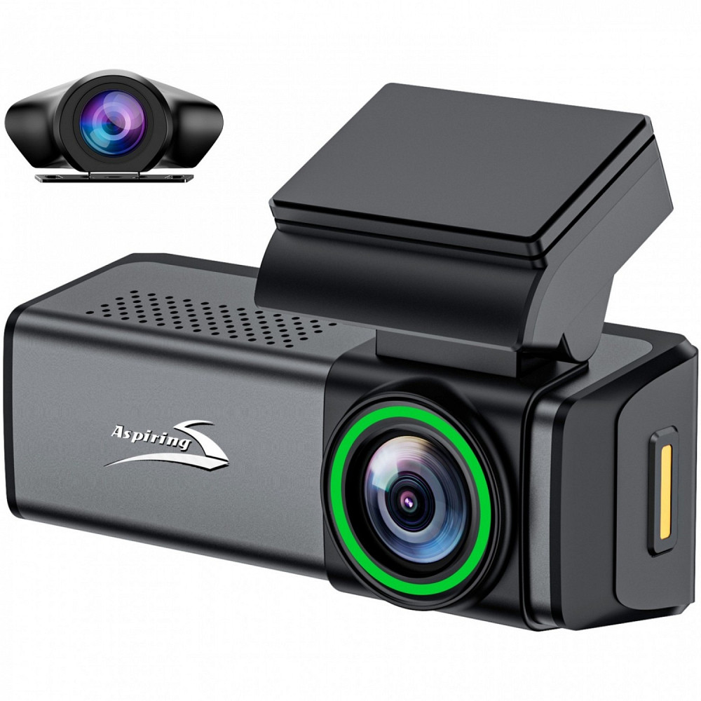 Відеореєстратор Aspiring Alibi 10 QHD 1440p Dual, WI-FI Вінниця - фото 1