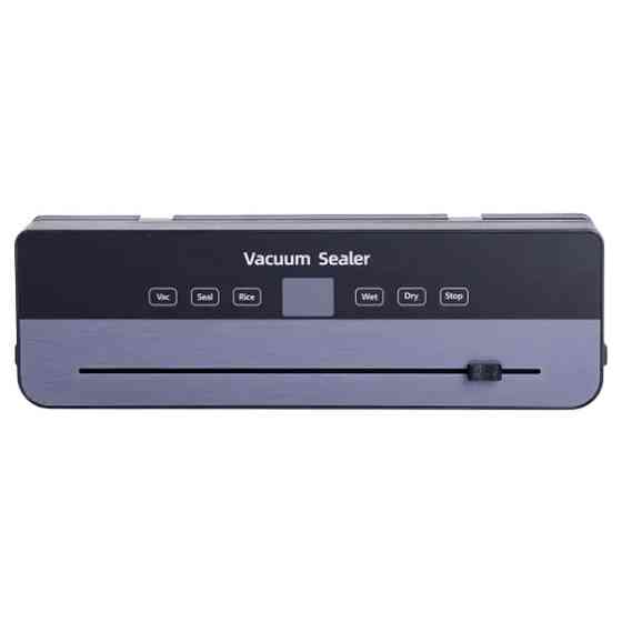 Вакууматор для сухих і вологих продуктів із вбудованим різаком сріблястий HP-11-4 Коломия