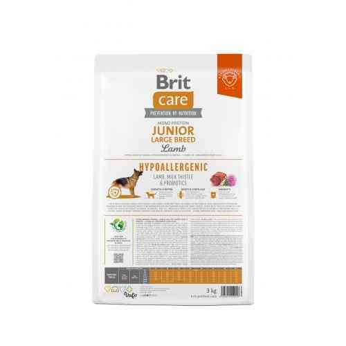 Корм сухой Brit Care Dog Hypoallergenic Junior Large Breed для молодых собах крупных гипоаллергенных пород с ягненком 3 кг Киев