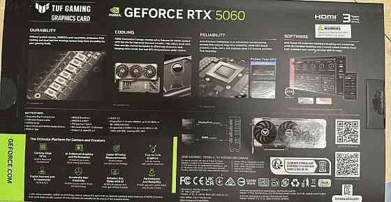 Відеокарта TUF-RTX5060-08G-GAMING. Київ